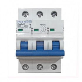 تصویر کلید ( فیوز ) مینیاتوری 3 فاز پارس اروند 63 آمپر