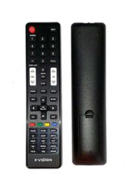 کنترل تلویزیون XVISION دکمه طوسی
