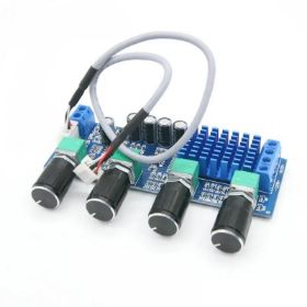 تصویر ماژول آمپلی فایر چهار ولومه 160 وات استریو مدل  Xh-m577 📢