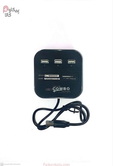 هاب USB و رم ریدر GREAT